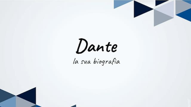 Know la vita di dante thumbnail