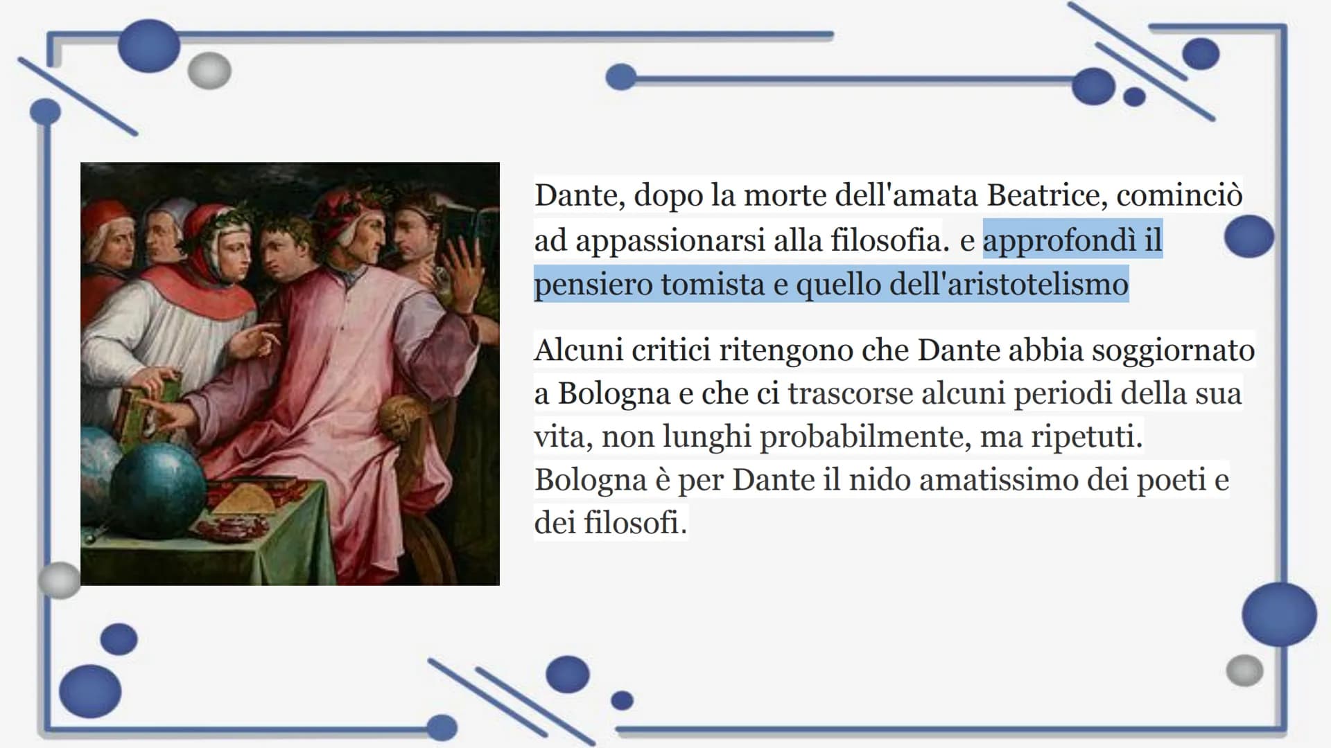 Dante
la sua
biografia
pixel Dante Alighieri, è stato uno dei più grandi poeti italiani ed è
considerato una delle tre corone della letterat
