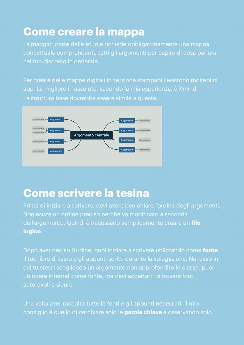 LA TESINA
PER LA TERZA MEDIA
Ciao! Sei dovrai affrontare l'orale di terza media questa è la guida per te.
Qui illustrerò come creare una tes