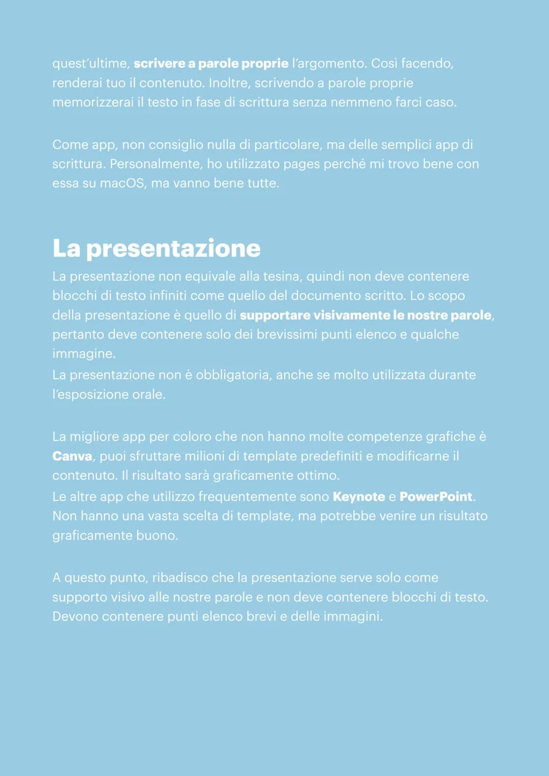 LA TESINA
PER LA TERZA MEDIA
Ciao! Sei dovrai affrontare l'orale di terza media questa è la guida per te.
Qui illustrerò come creare una tes