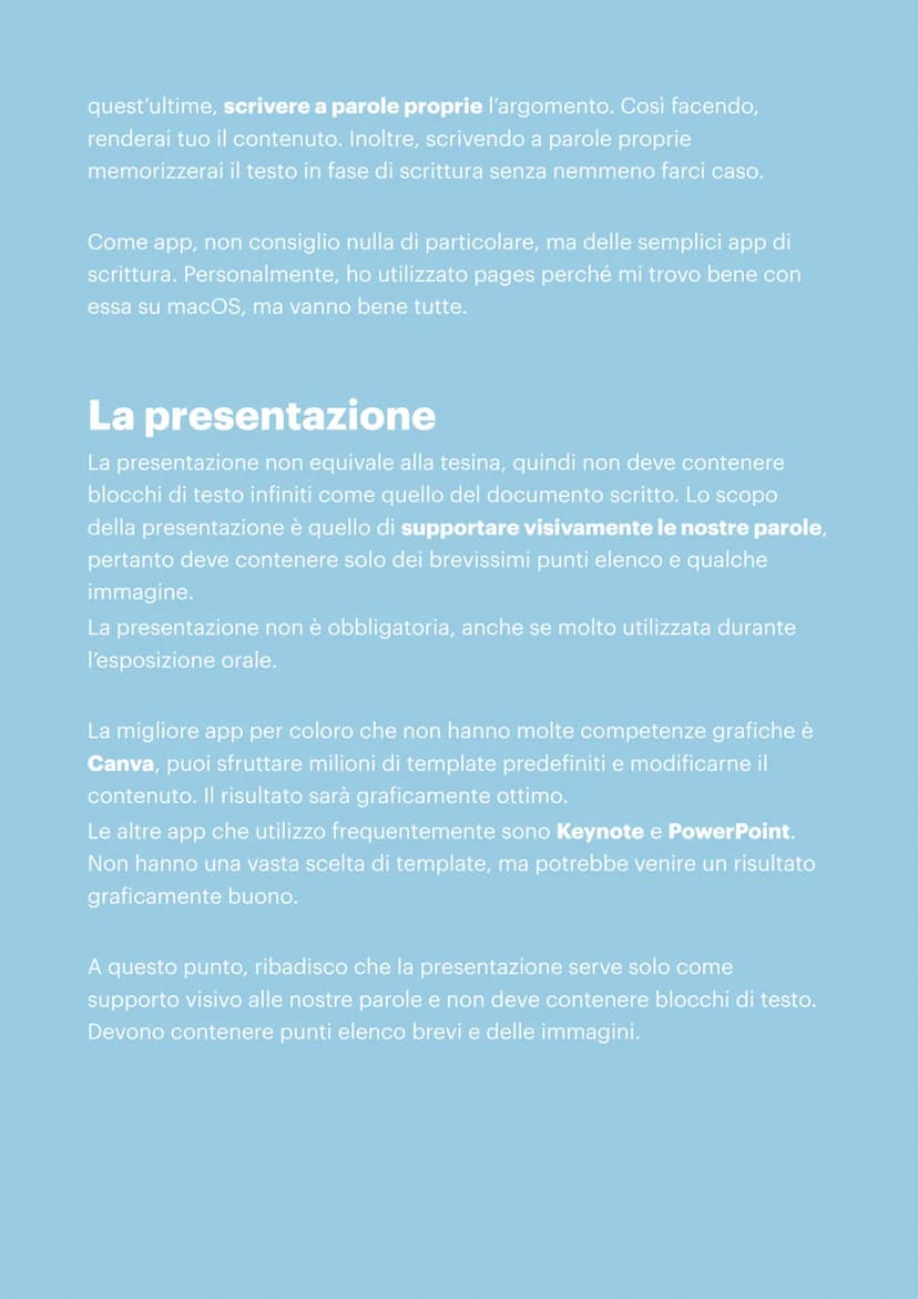 LA TESINA
PER LA TERZA MEDIA
Ciao! Sei dovrai affrontare l'orale di terza media questa è la guida per te.
Qui illustrerò come creare una tes