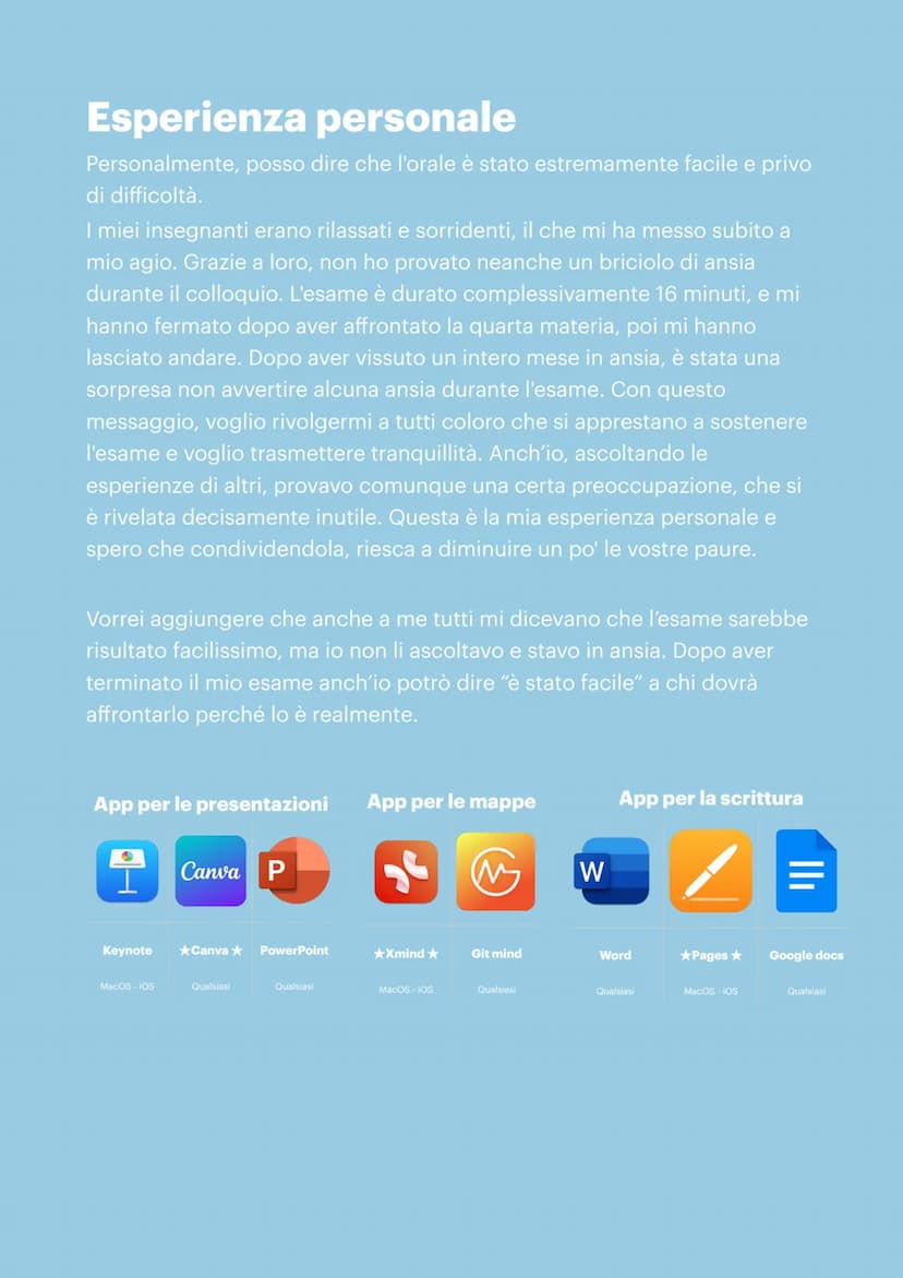 LA TESINA
PER LA TERZA MEDIA
Ciao! Sei dovrai affrontare l'orale di terza media questa è la guida per te.
Qui illustrerò come creare una tes
