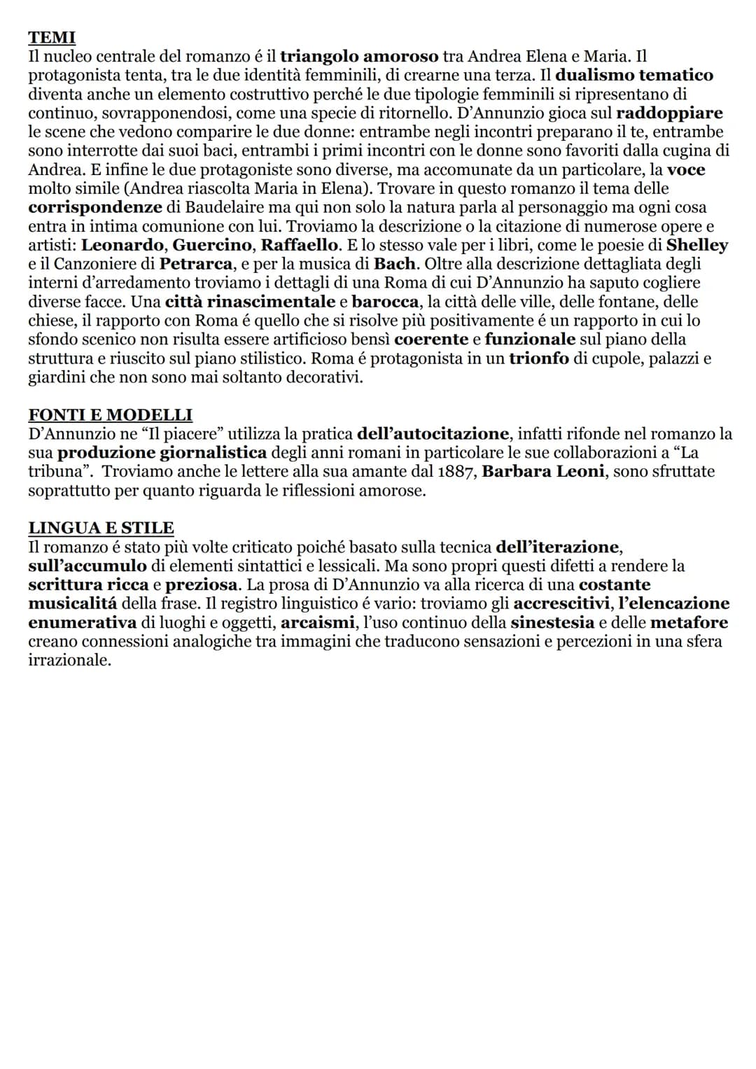 IL PIACERE (D'ANNUNZIO)
STORIA DEL TESTO
La stesura de "Il Piacere" é avvenuta in soli sei mesi nel 1888. Il romanzo esce nel maggio
del 188