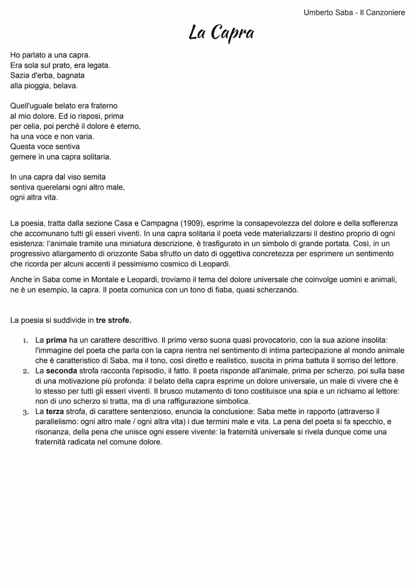 Umberto Saba
Umberto Saba è uno degli intellettuali più importanti della letteratura italiana del 1900.
Nasce il 9 marzo del 1883 a Trieste.