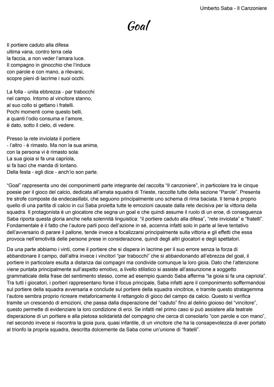 Umberto Saba
Umberto Saba è uno degli intellettuali più importanti della letteratura italiana del 1900.
Nasce il 9 marzo del 1883 a Trieste.