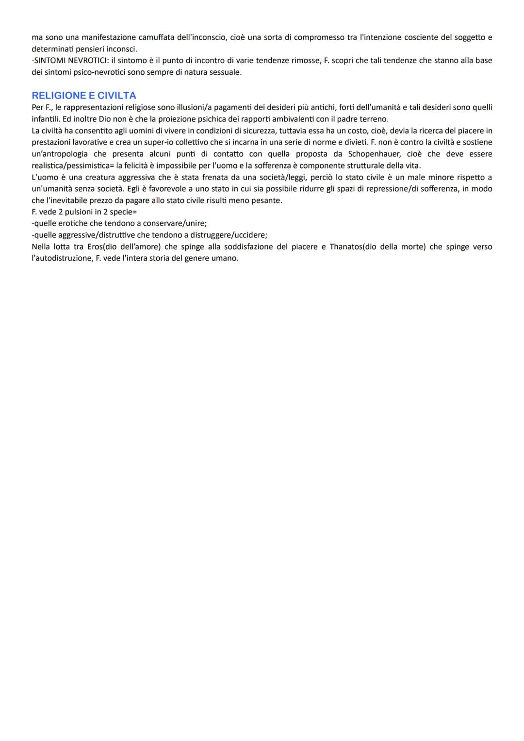 FREUD
DAGLI STUDI DELL'ISTERIA ALLA PSICOANALISI
La medicina ottocentesca si muoveva in un orizzonte teorico di tipo positivistico-materiali