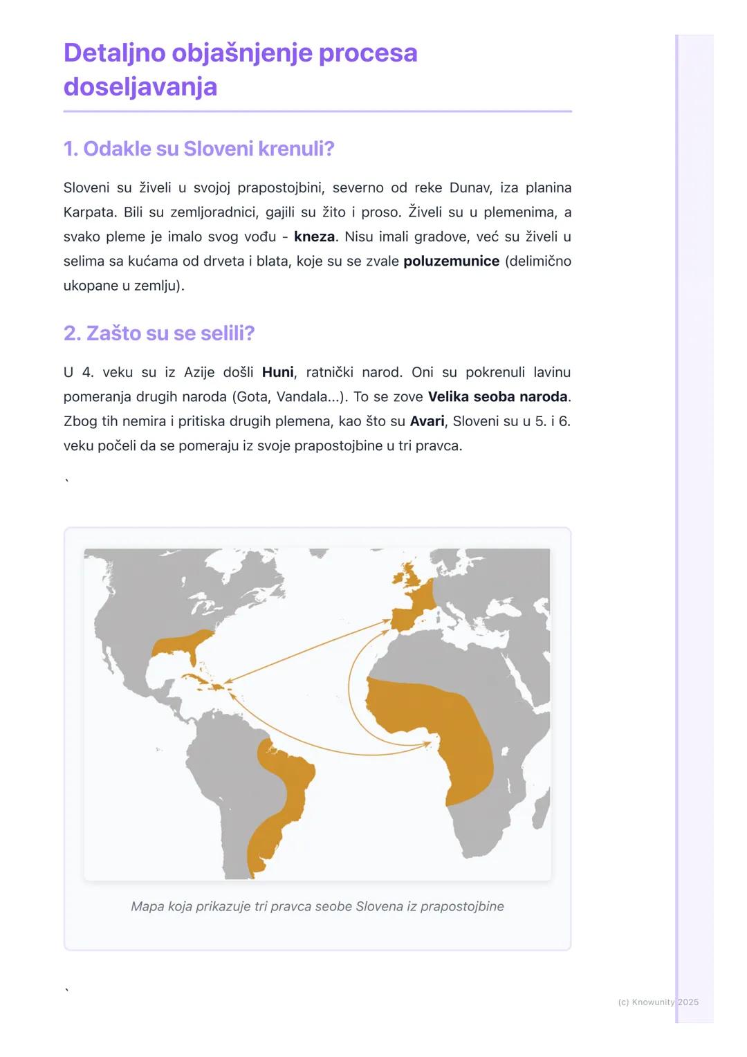 # Doseljavanje Slovena i Srba na
Balkan

## Uvod u doseljavanje Slovena

Ovo je lekcija o tome kako su naši preci, Sloveni, a među njima i S