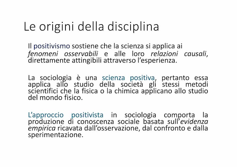 SOCIOLOGIA Perché la sociologial
●
. L'oggetto della sociologia è il mondo in cui
viviamo.
C.
Ciò implica fare delle teorie, utilizzare quel