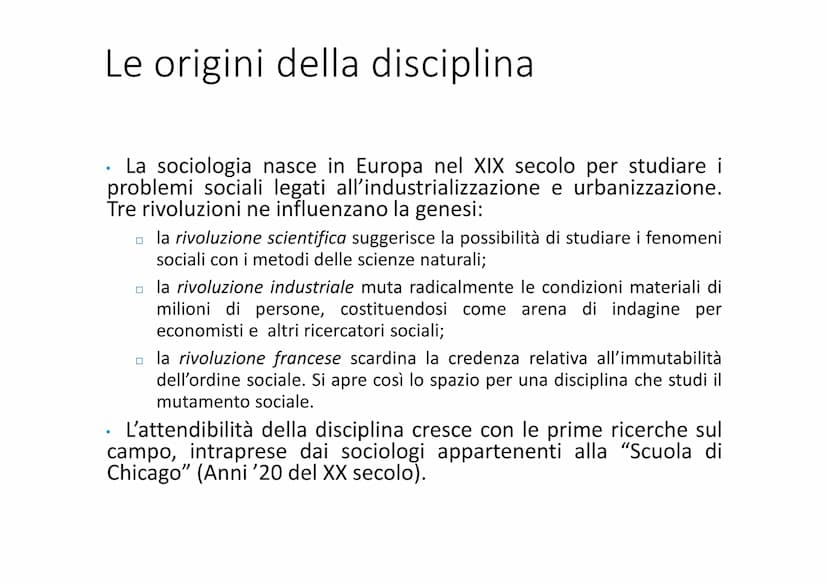 SOCIOLOGIA Perché la sociologial
●
. L'oggetto della sociologia è il mondo in cui
viviamo.
C.
Ciò implica fare delle teorie, utilizzare quel