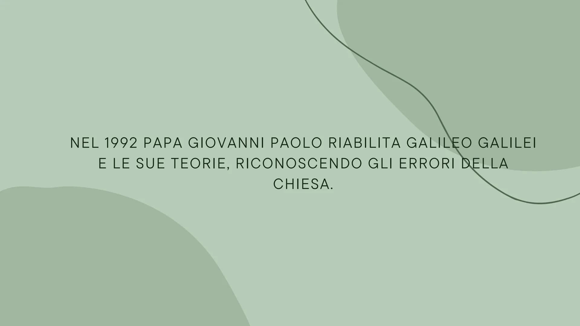 GALILEO
GALILEI
argomento di letteratura Galileo Galilei nacque a Pisa nel 1564 e si mostrò
molto interessato a matematica e fisica. Insegnò