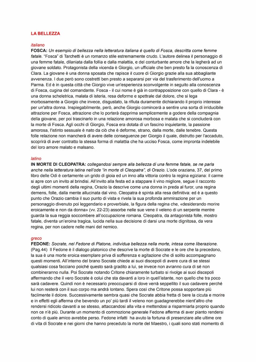 LA NATURA E L'IO
italiano
LA GINESTRA: Leopardi utilizza la metafora della ginestra per spiegare la condizione dell'uomo che
tenta di soprav