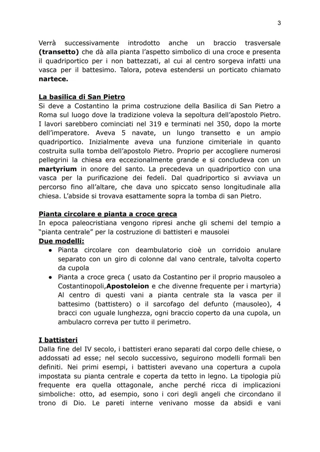 1
ARTE PALEOCRISTIANA
Primi luoghi di culto e sepoltura
Già a partire dal I sec. d.C. il messaggio cristiano si diffuse al di fuori della
Pa