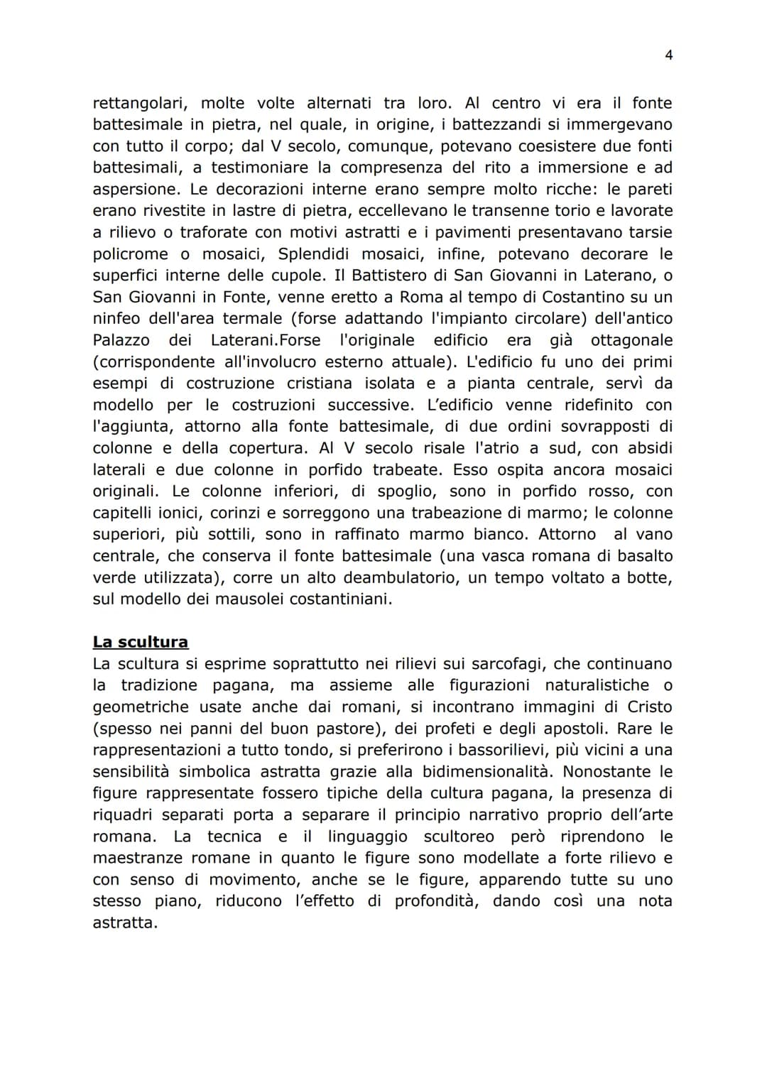 1
ARTE PALEOCRISTIANA
Primi luoghi di culto e sepoltura
Già a partire dal I sec. d.C. il messaggio cristiano si diffuse al di fuori della
Pa