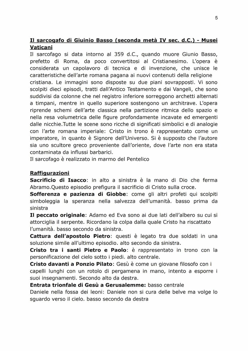 1
ARTE PALEOCRISTIANA
Primi luoghi di culto e sepoltura
Già a partire dal I sec. d.C. il messaggio cristiano si diffuse al di fuori della
Pa
