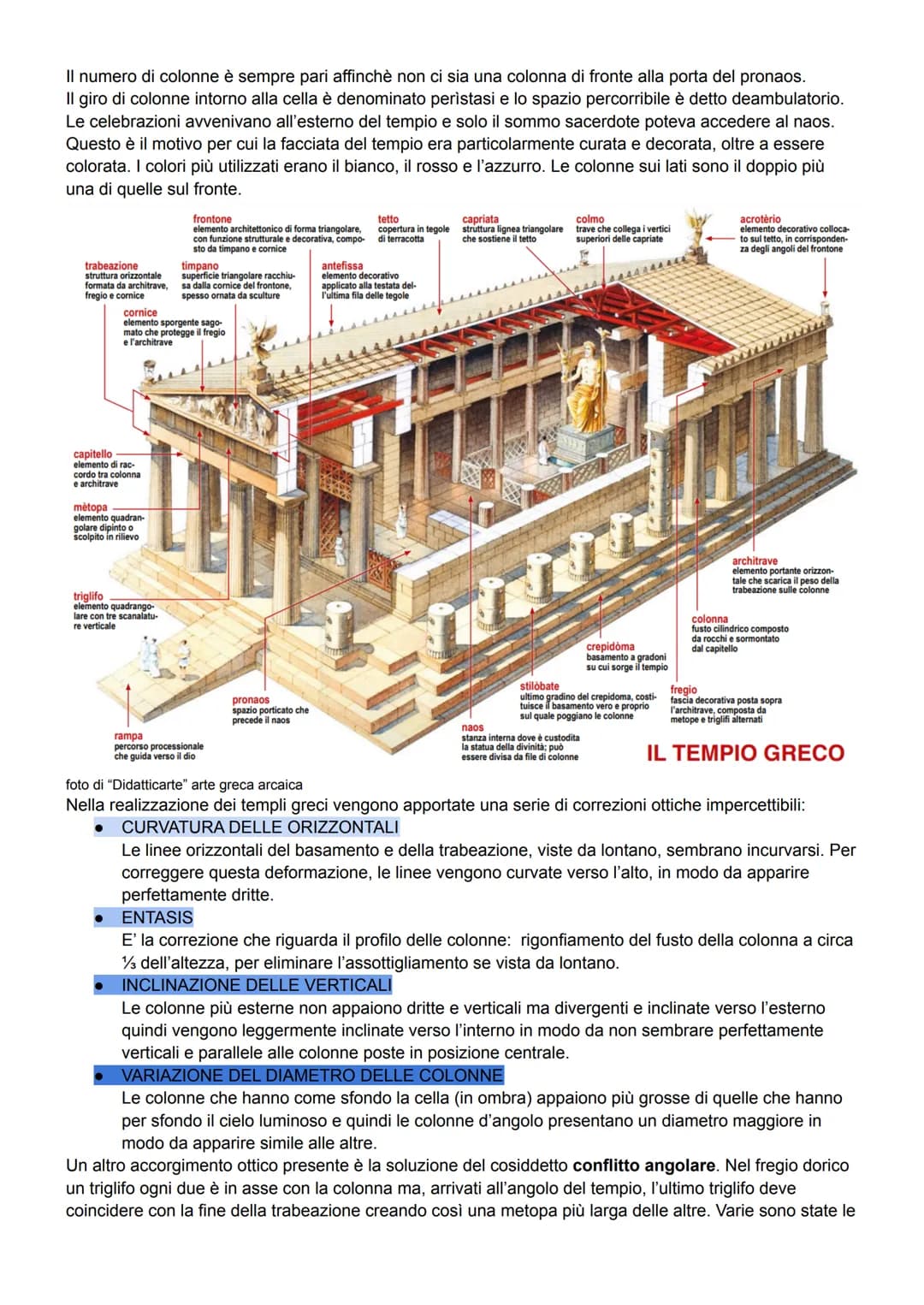 
<p>L'arte greca ha avuto un ruolo fondamentale nello sviluppo della civiltà occidentale, caratterizzandosi per la ricerca della perfezione 