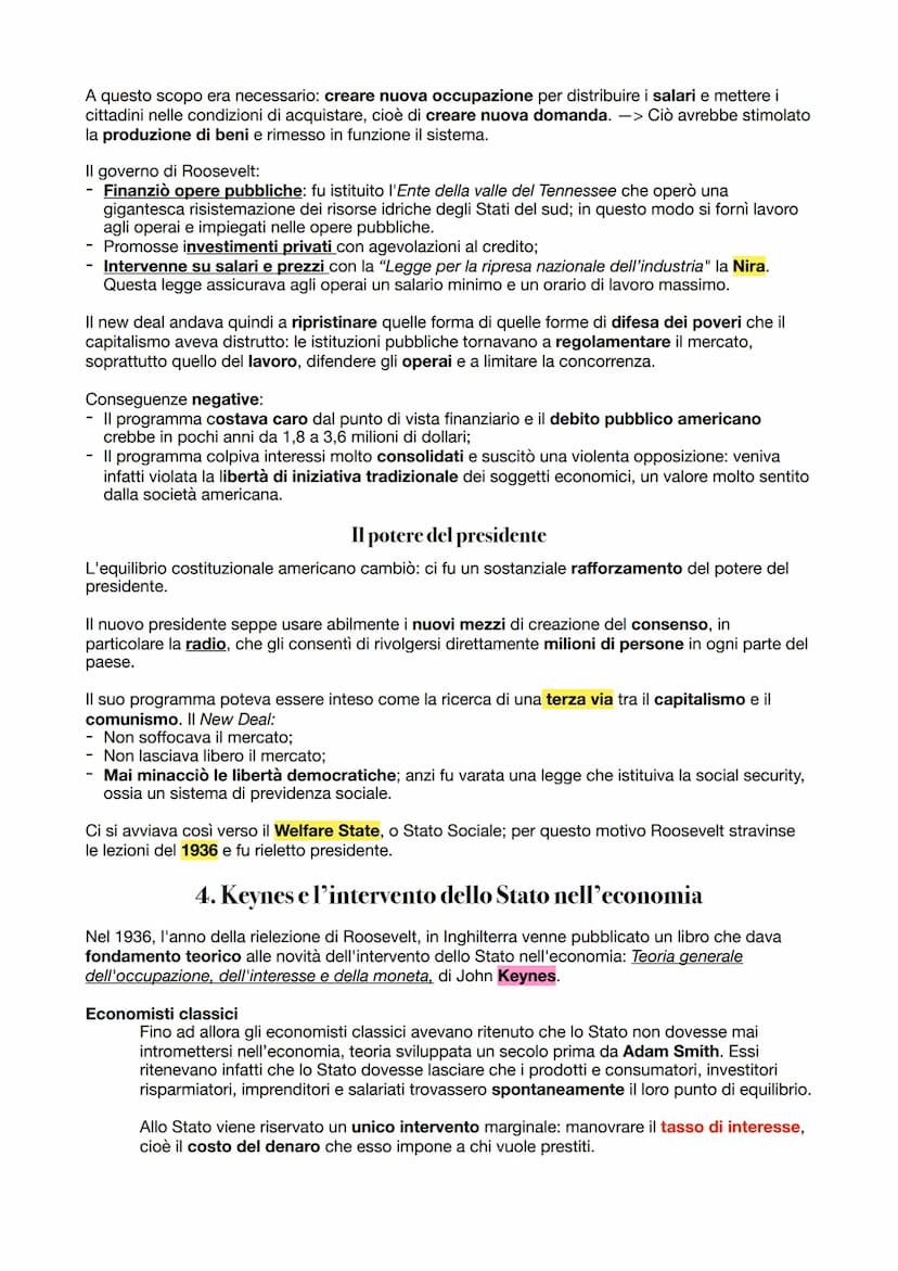 Capitolo 7
La crisi del 29'
1. L'economia del dopoguerra
Dopo la prima guerra mondiale il mondo sembrava ormai incapace di stabilità economi