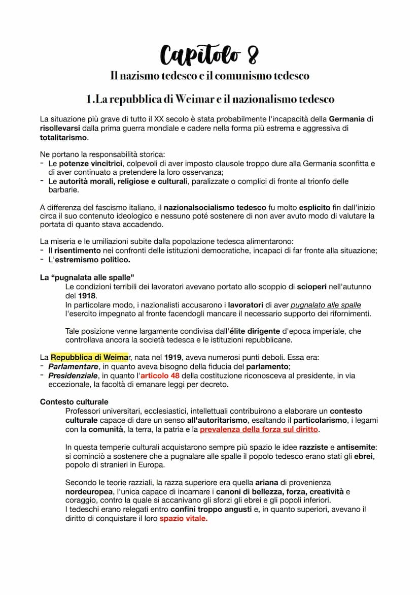 Capitolo 7
La crisi del 29'
1. L'economia del dopoguerra
Dopo la prima guerra mondiale il mondo sembrava ormai incapace di stabilità economi