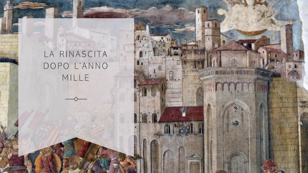 La rinascita dopo l'anno Mille 