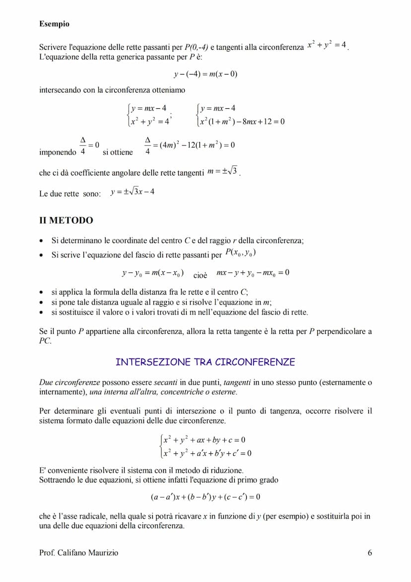 Le coniche: circonferenza, parabola, ellisse e
iperbole.
Teoria in sintesi
Queste curve si chiamano coniche perché sono ottenute tramite l'i