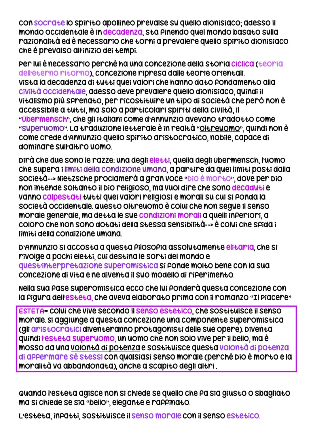 Gabriele d'Annunzio
La Vita
Gabriele d'annunzio nasce a Pescara il 12 marzo 1863, dove trascorre
l'infanzia, per poi trasferirsi a Prato per