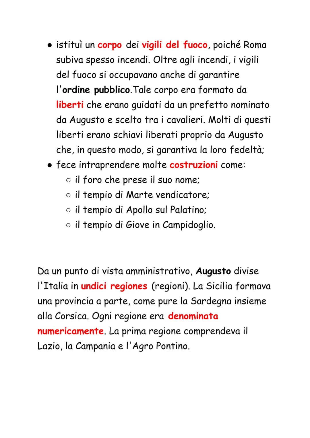 Ottaviano Augusto
La battaglia di Azio, 31 a.C., rappresenta la fine di un
secolo di lotte interne e l'inizio di un periodo di pace
per Roma