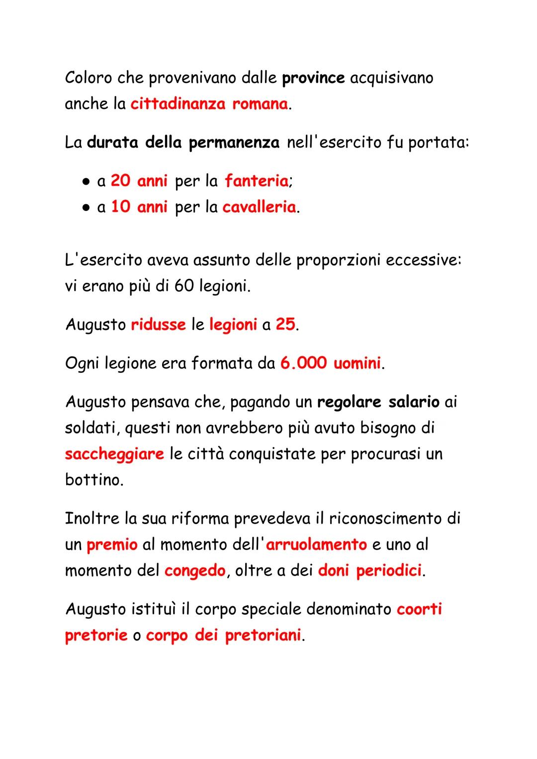 Ottaviano Augusto
La battaglia di Azio, 31 a.C., rappresenta la fine di un
secolo di lotte interne e l'inizio di un periodo di pace
per Roma