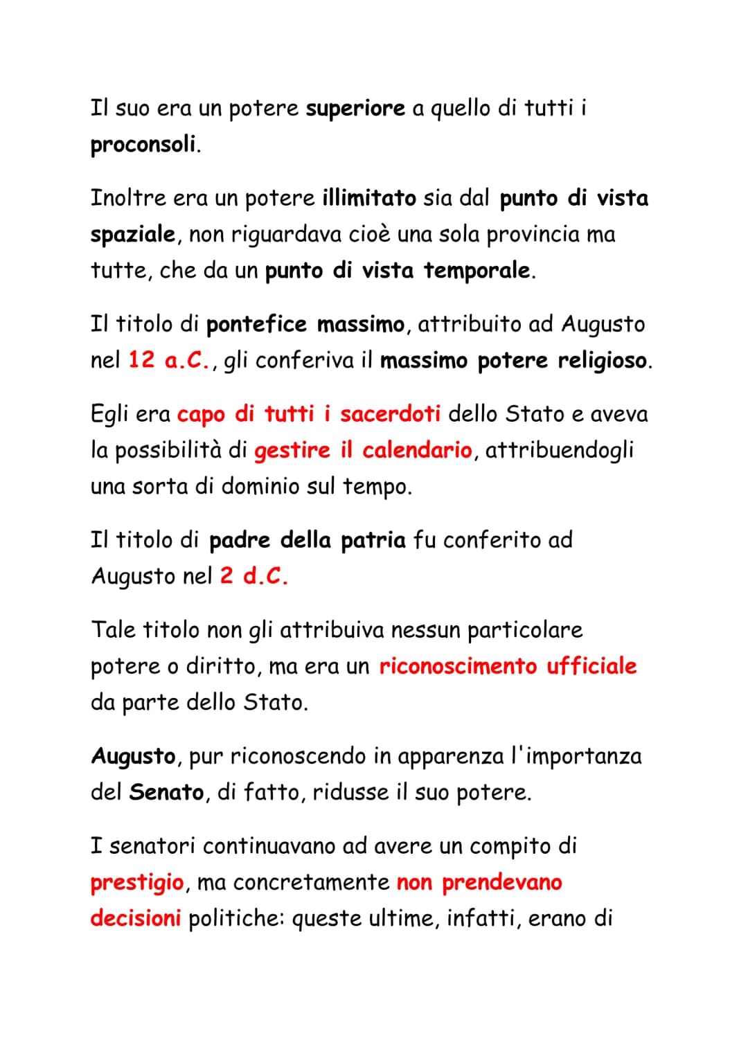 Ottaviano Augusto
La battaglia di Azio, 31 a.C., rappresenta la fine di un
secolo di lotte interne e l'inizio di un periodo di pace
per Roma