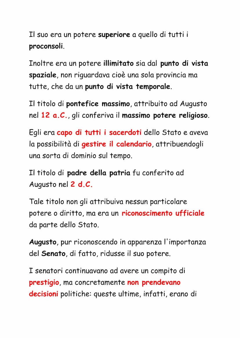 Ottaviano Augusto
La battaglia di Azio, 31 a.C., rappresenta la fine di un
secolo di lotte interne e l'inizio di un periodo di pace
per Roma