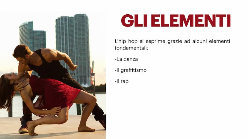 L'HIP HOP! COS'È?
L'hip hop è un movimento artistico e culturale,
originatosi nel quartiere newyorkese del Bronx a
partire dagli anni settan