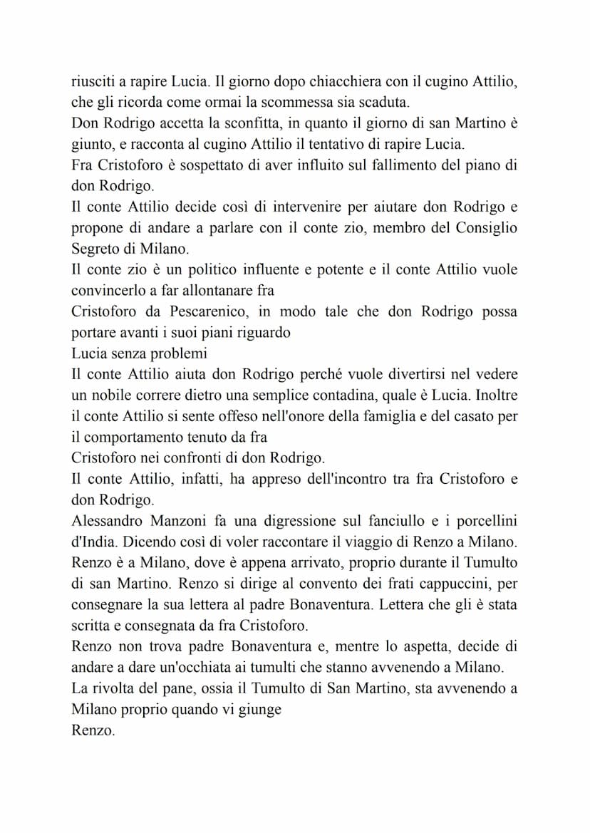 CAPITOLO 9
Il riassunto del Capitolo 9 de I promessi sposi è dedicato alla vita
della monaca di Monza, di cui
Manzoni ci narra il passato.
L