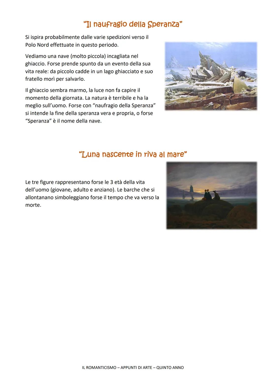 ●
●
APPUNTI DI ARTE
IL ROMANTICISMO
Neoclassicismo vs Romanticismo
Nascono quasi contemporaneamente.
In entrambi i casi gli artisti rifiutan