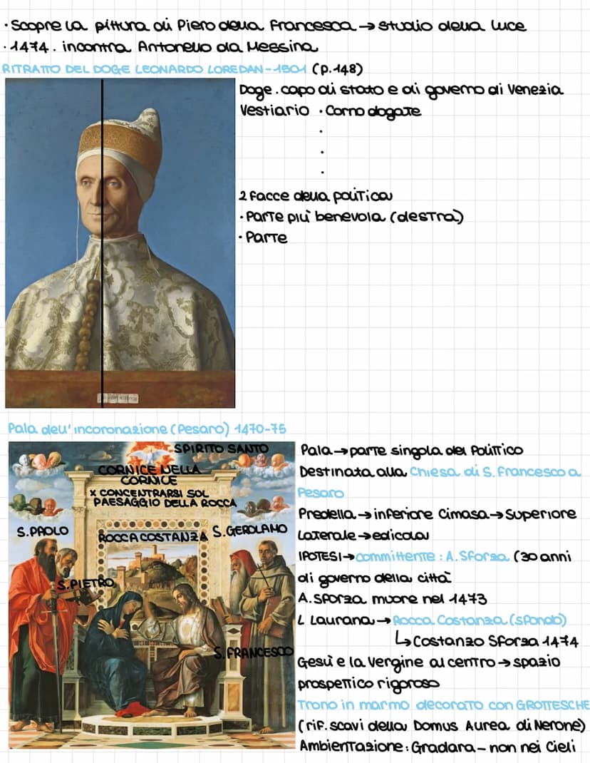 Andrea Mantegna (Isola di Carturo-1431; Mantova-1506)
dell'artista Giovanni Bellini
1454 → Sposou Nicolosia Belini-sorella
1460→→ Pittore de