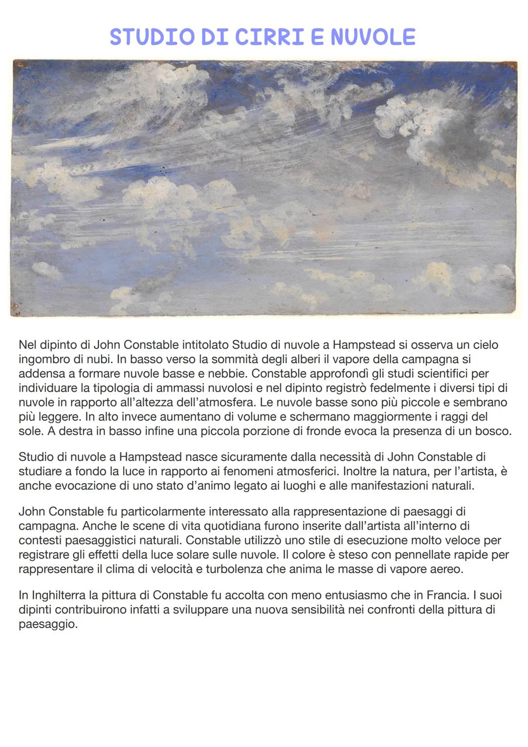 John Constable
John Constable nacque a East Bergholt il 11 giugno 1776.
Il padre di John Costable si chiamava Golding ed era un possidente t