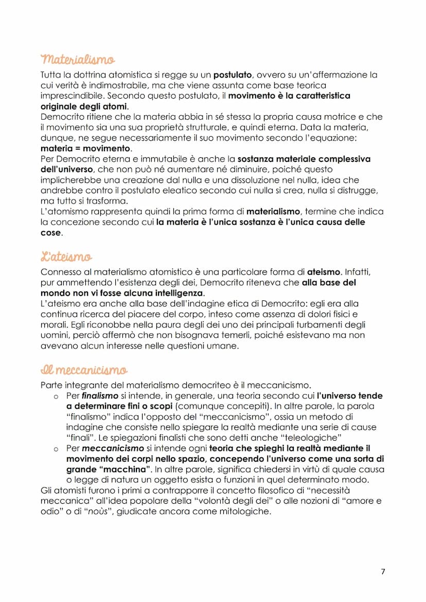 I molteplici principi della realta'
1. I fisici pluralisti
I fisici pluralisti riprendono l'indagine naturalistica dei filosofi ionici, tent