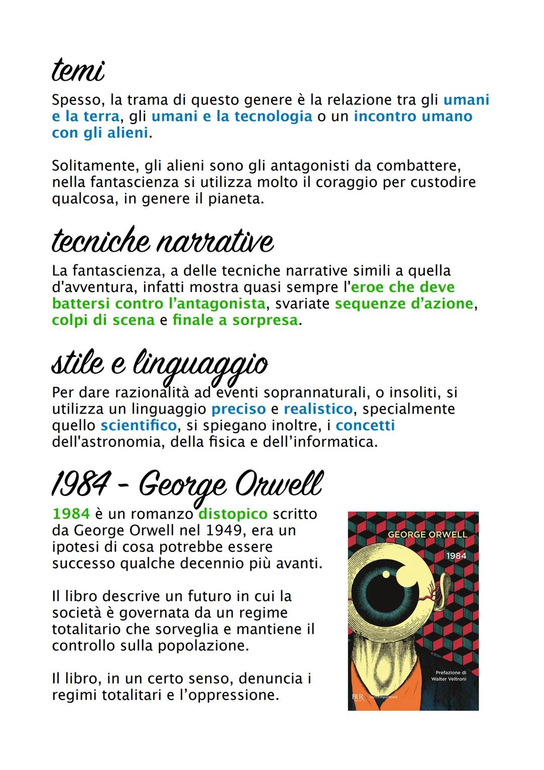 # Fantascienza

듣

Il termine "fantascienza" nasce dalla parola
fantasia e scienza, quindi in questo genere
si parla di scienza ma con della