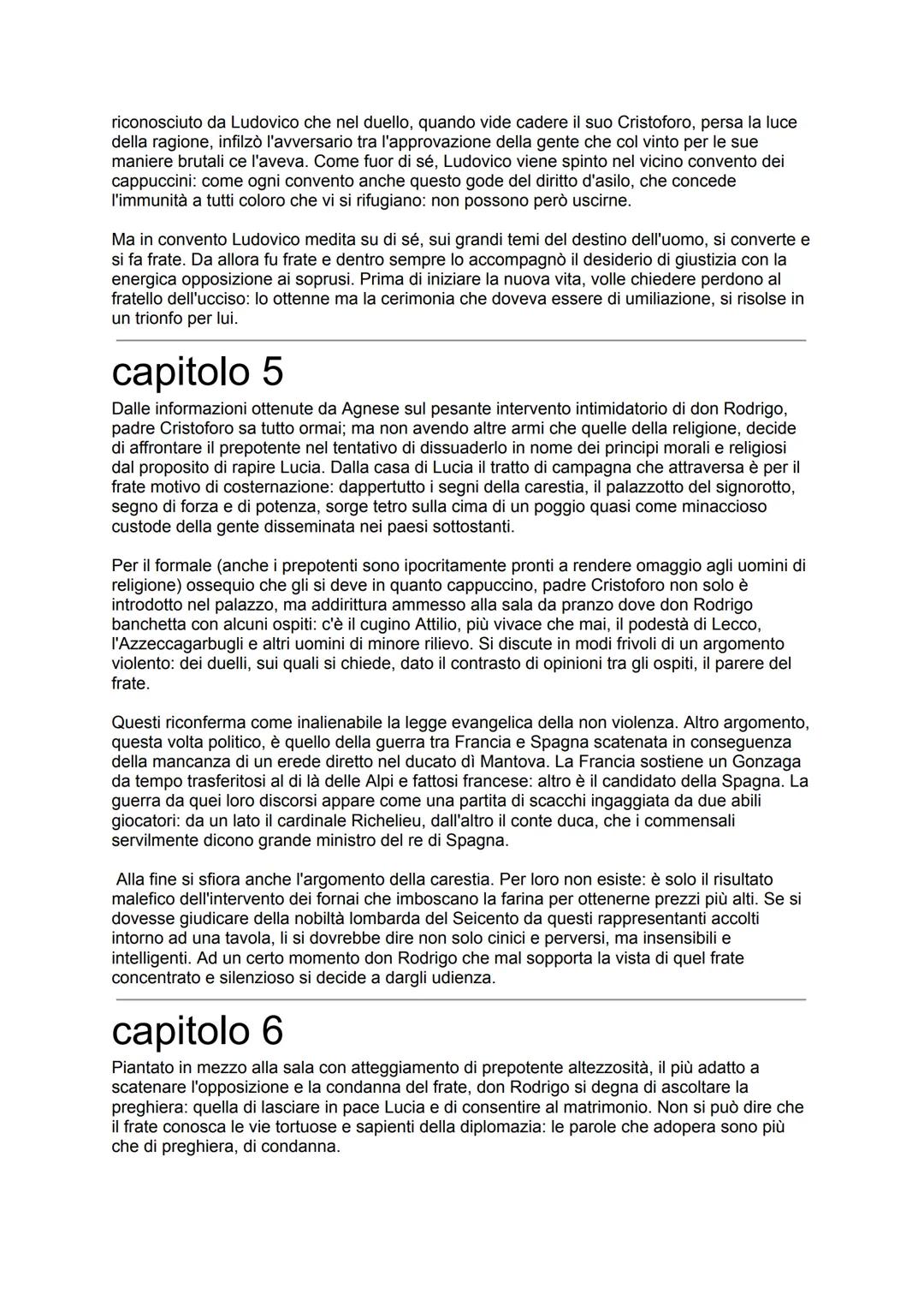 capitolo 1
Il racconto della vicenda da cui prende le mosse il romanzo | Promessi Sposi di Alessandro
Manzoni comincia con un'ampia visione 