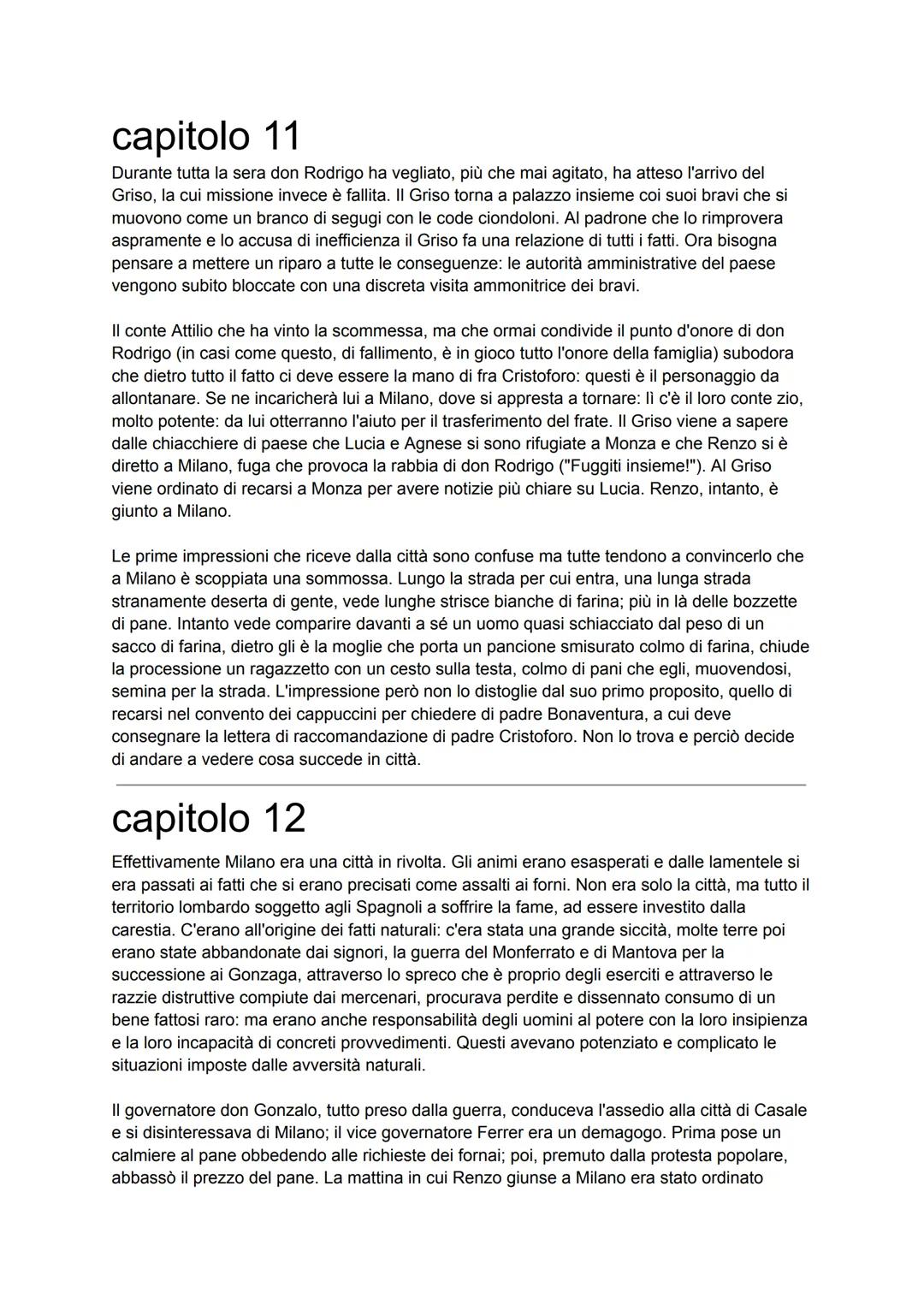 capitolo 1
Il racconto della vicenda da cui prende le mosse il romanzo | Promessi Sposi di Alessandro
Manzoni comincia con un'ampia visione 