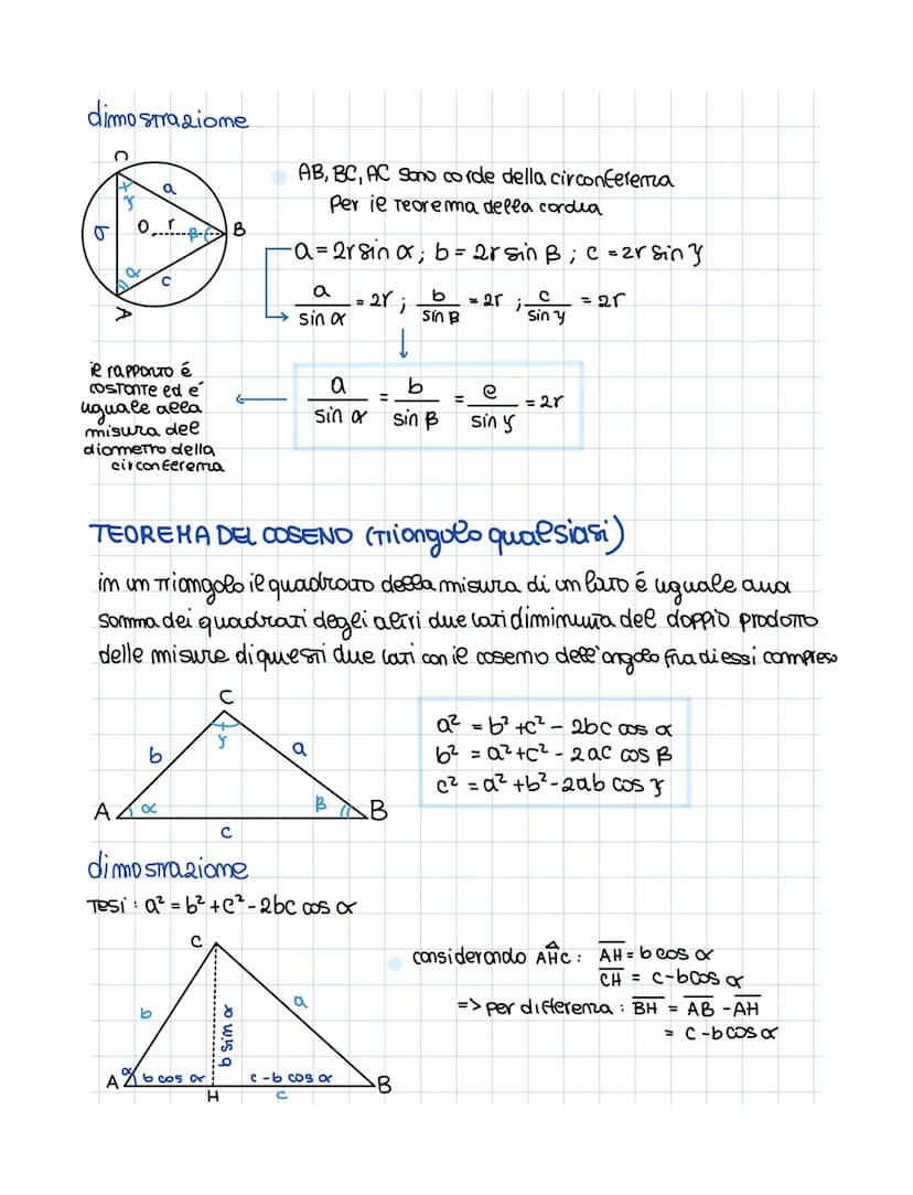 Ax
b y
Ana
С
b
Aha
I TEOREMA Sui TRIANGOLI RETTANGOL
In un triangolo rettangolo la misura di un catero é uguale a quella deee ipotemisa
moer