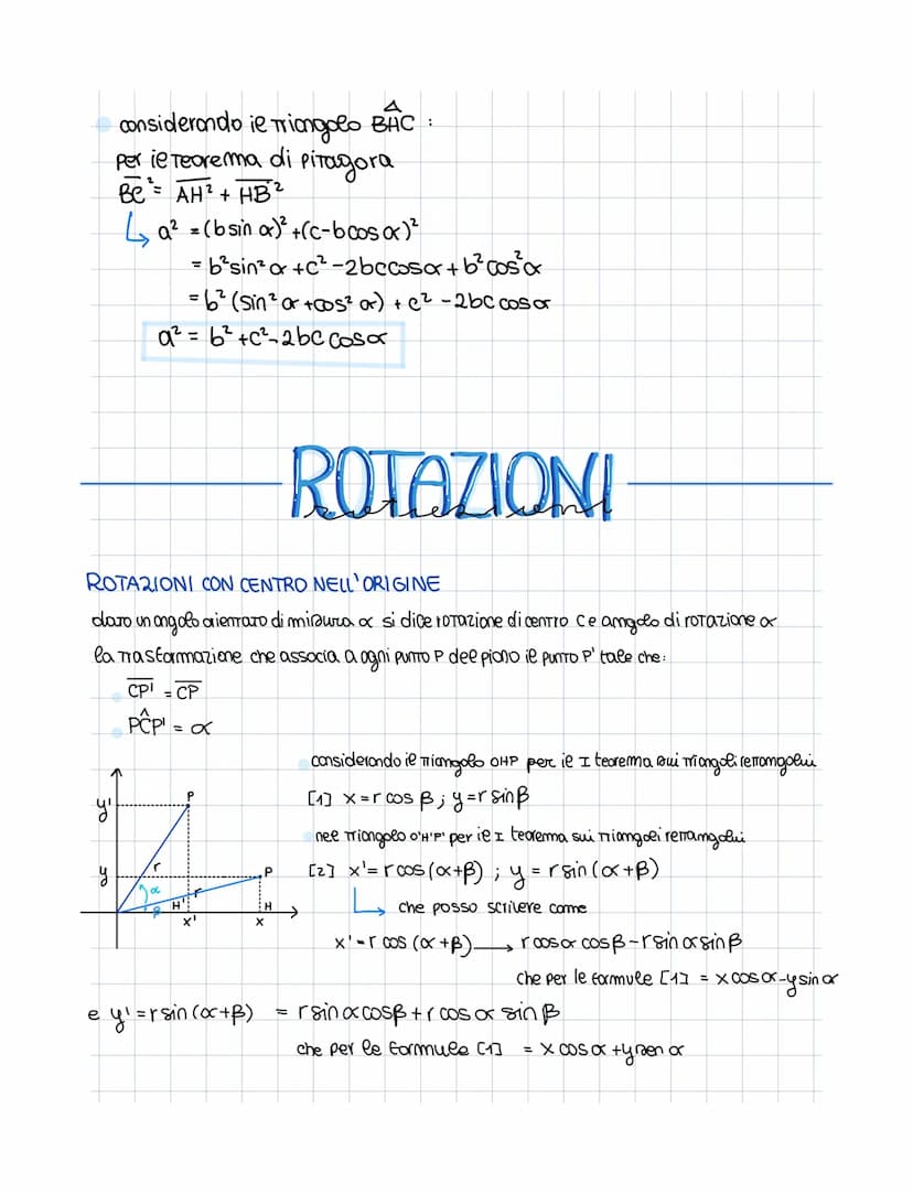 Ax
b y
Ana
С
b
Aha
I TEOREMA Sui TRIANGOLI RETTANGOL
In un triangolo rettangolo la misura di un catero é uguale a quella deee ipotemisa
moer
