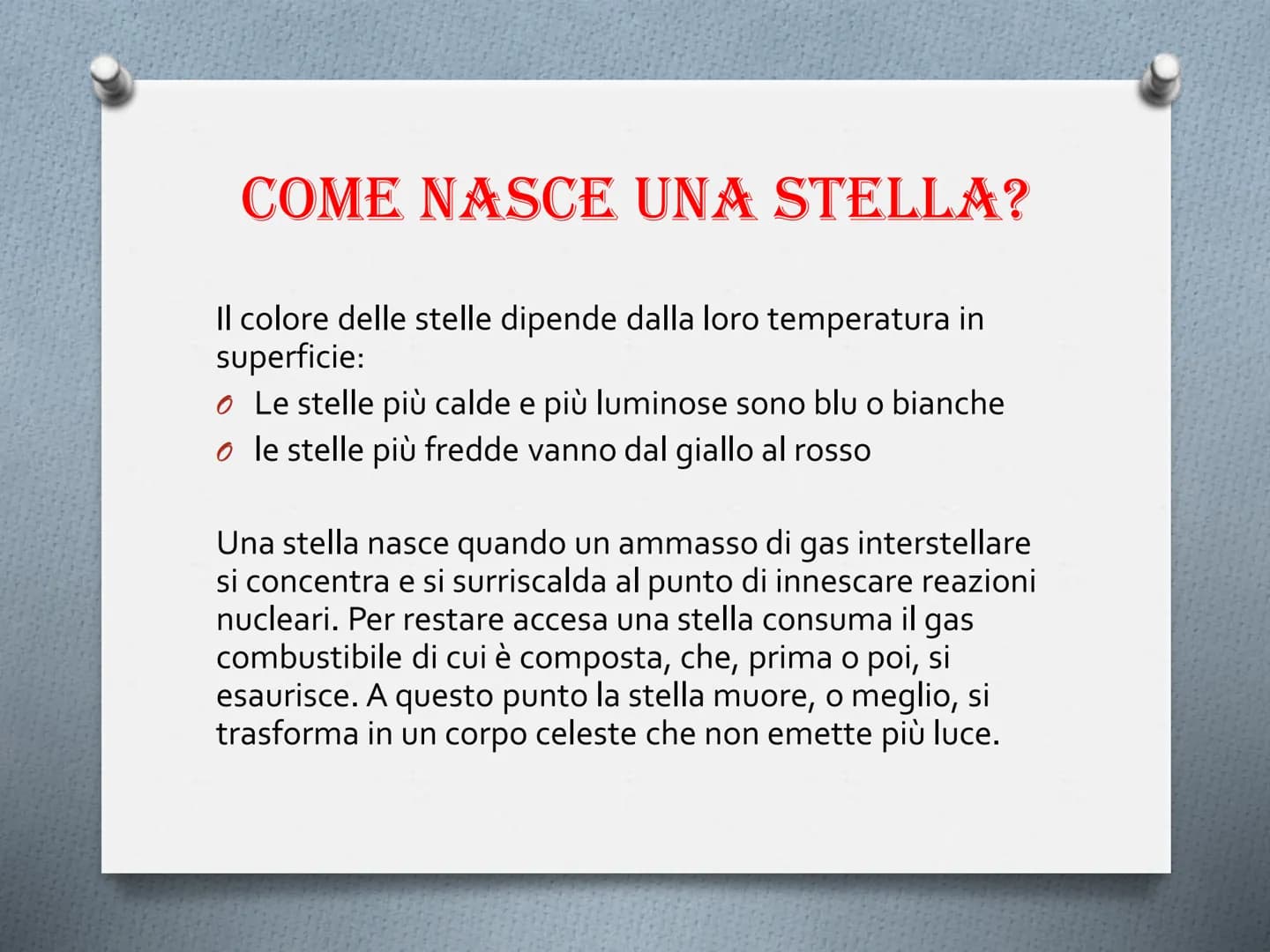 IL SISTEMA SOLARE E L'UNIVERSO COME SI È FORMATO L'UNIVERSO?
Si ritiene che l'universo abbia avuto origine da una
gigantesca esplosione avve