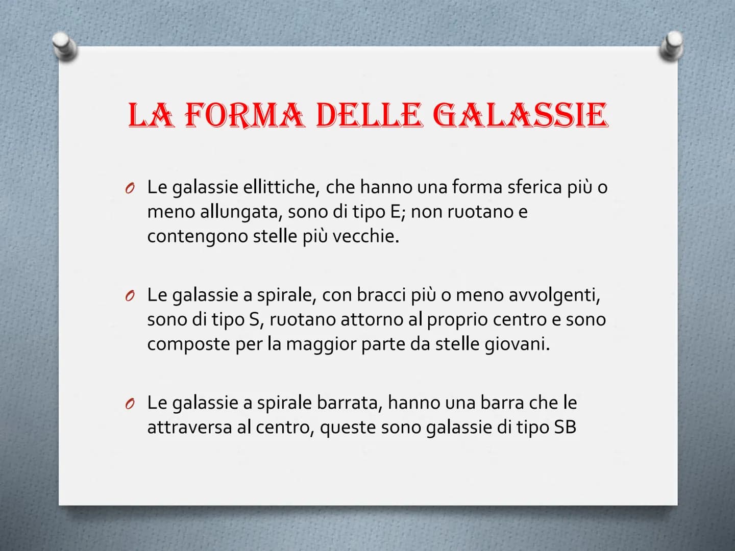 IL SISTEMA SOLARE E L'UNIVERSO COME SI È FORMATO L'UNIVERSO?
Si ritiene che l'universo abbia avuto origine da una
gigantesca esplosione avve