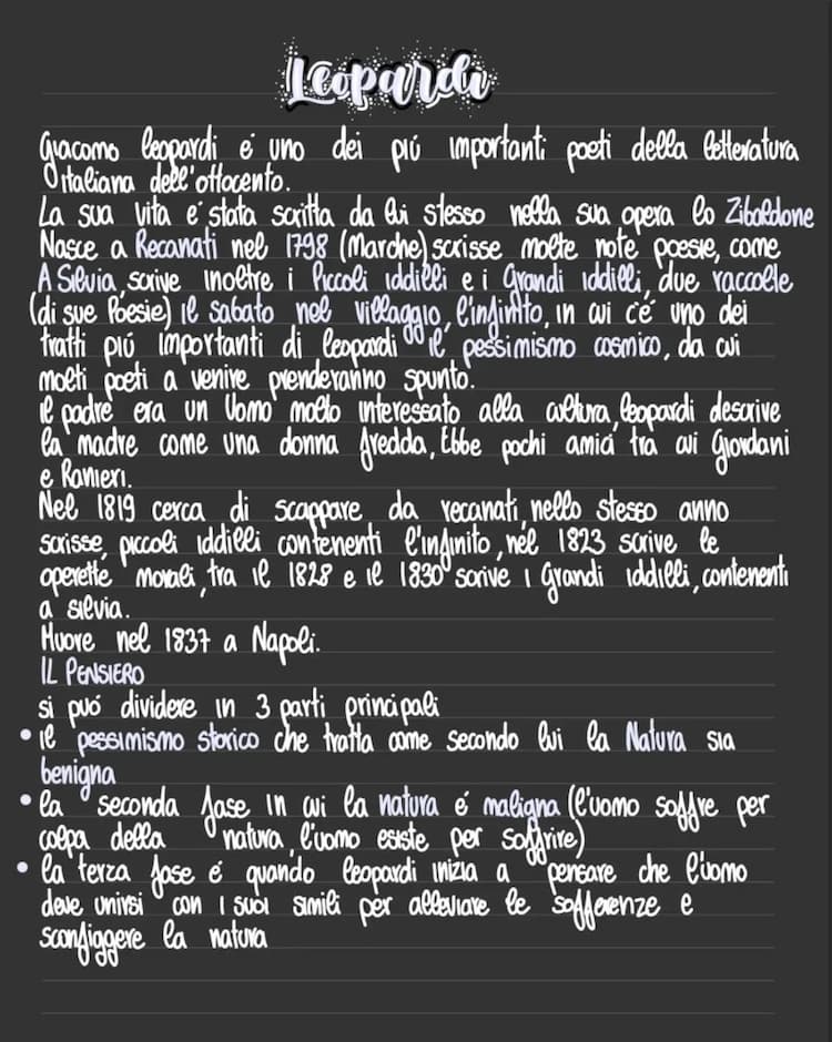 Know Leopardi vita ed opere  thumbnail