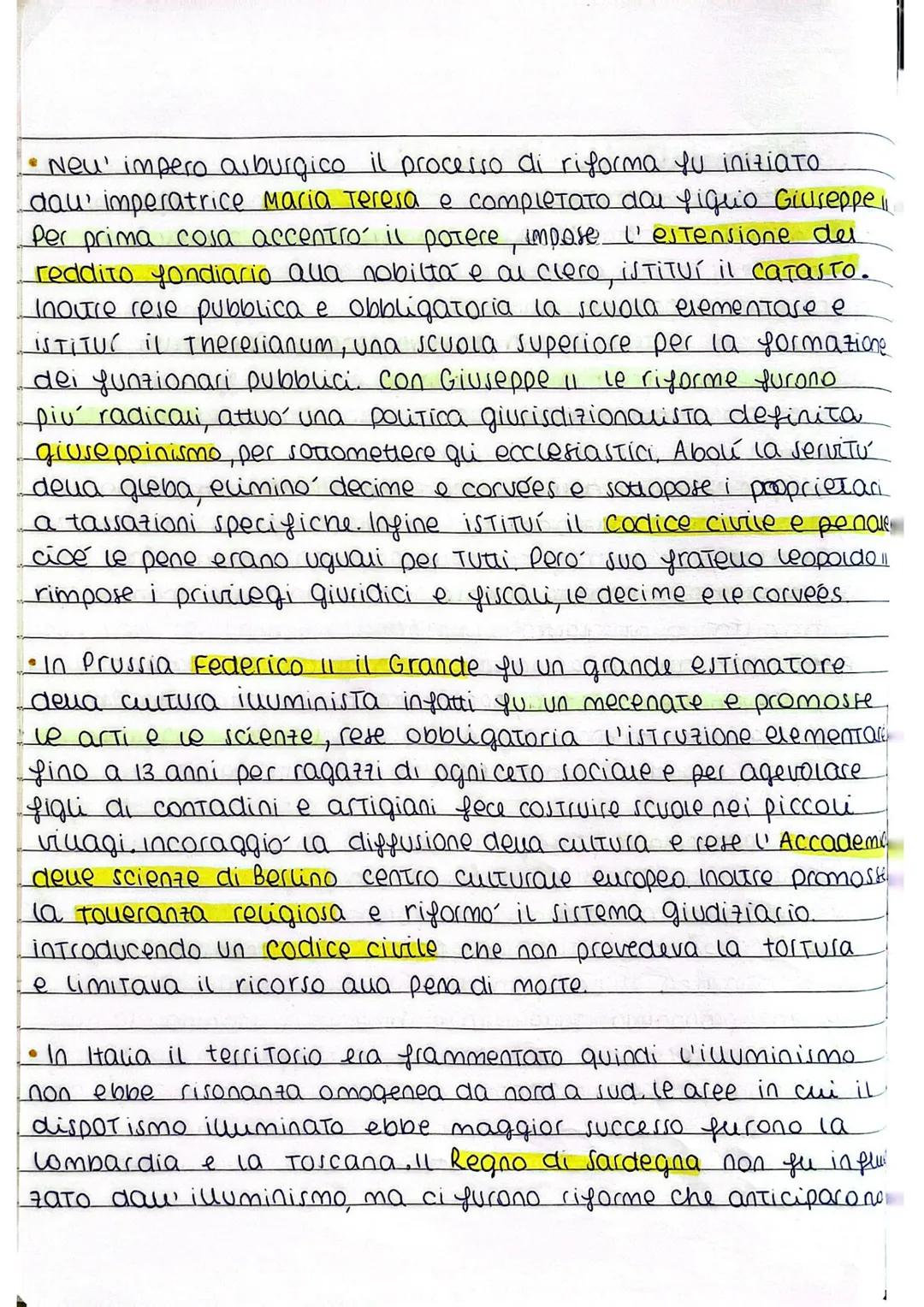 ILLUMINISMO

(Diderote d'Alembert)
+ enciclopedia dintesi che raccoglieva Tutie
Le conquiste (scoperte plú impo.)

*   L'illuminismo fu il m
