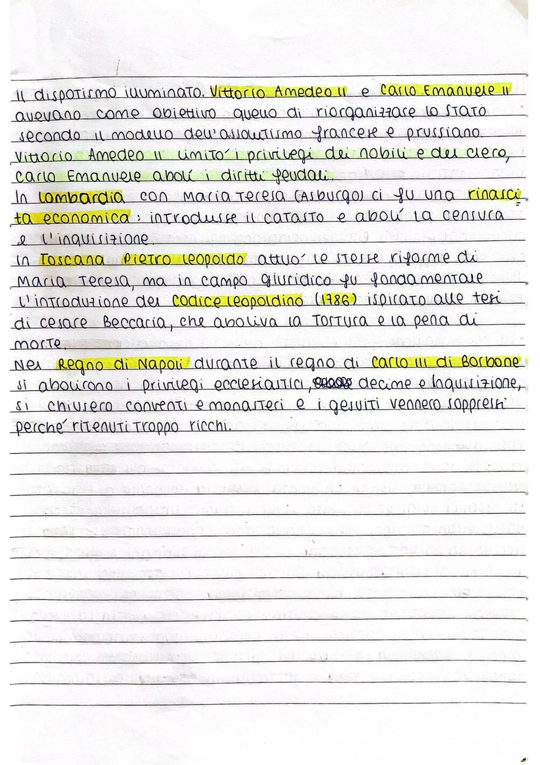 ILLUMINISMO

(Diderote d'Alembert)
+ enciclopedia dintesi che raccoglieva Tutie
Le conquiste (scoperte plú impo.)

*   L'illuminismo fu il m