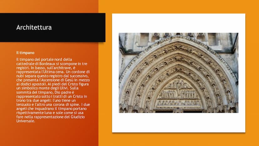 Cattedrale di Bordeaux La storia
La Cattedrale fu ricostruita su antiche fondazioni nel
secolo XI, fu consacrata da papa Urbano II nel 1096.