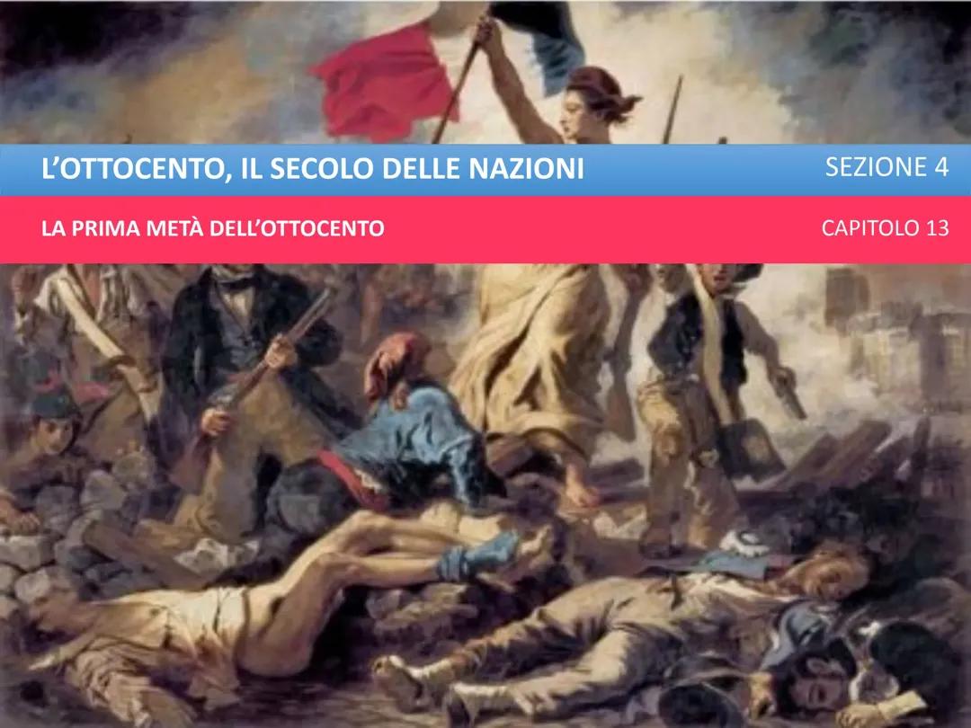 La prima metà dell'ottocento