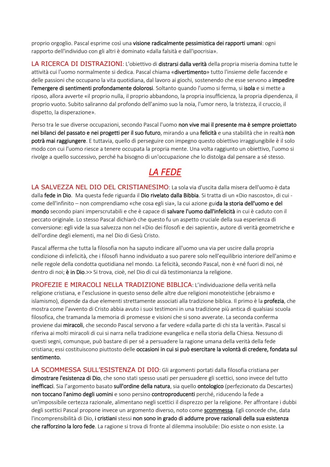 BLAISE PASCAL
LA VITA E LE OPERE: Scienziato, filosofo e uomo di fede, Blaise Pascal ha iniziato in giovanissima età a
occuparsi di scienza,