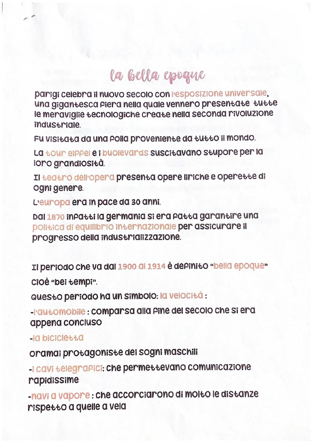 la bella epoque
parigi celebra il nuovo secolo con l'esposizione universale,
una gigantesca Piera nella quale vennero presentate tutte
le me