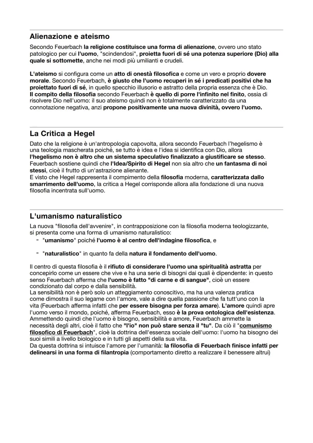 Destra e sinistra Hegeliana
Dopo la morte di Hegel, la sua filosofia rimase per molti anni il quadro di riferimento della
cultura tedesca; i
