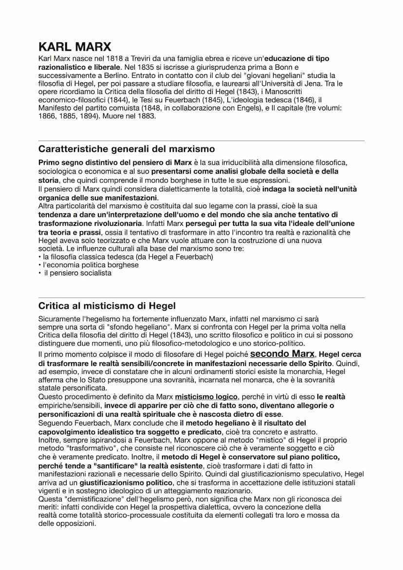 Destra e sinistra Hegeliana
Dopo la morte di Hegel, la sua filosofia rimase per molti anni il quadro di riferimento della
cultura tedesca; i